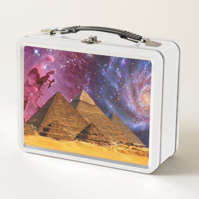 Lunch Box tempête cosmique au-dessus de l'égypte (Devant)
