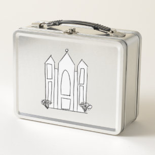 Lunch Box Temple mormon simple moderne LDS Salt Lake City