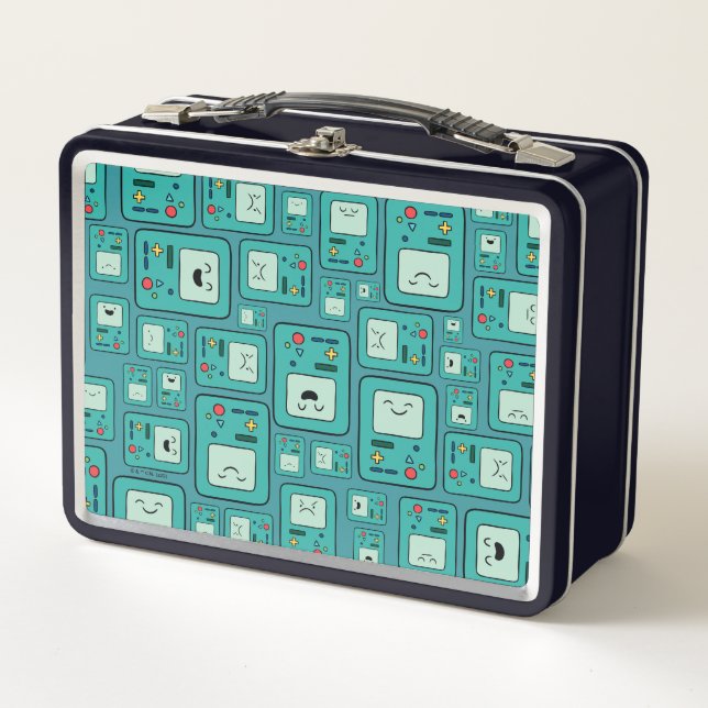 Lunch Box Temps d'aventure | Motif BMO (Devant)