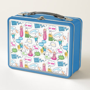 Lunch Box Temps d'aventure Motif d'appel de caractères