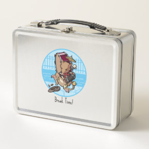 Lunch Box Temps de pause ! Bandicot de dessin animé d'un hom