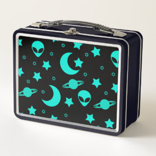 Lunch Box Têtes Aliens dans l'espace extra-atmosphérique