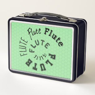 Lunch Box Texte de la spirale de flute