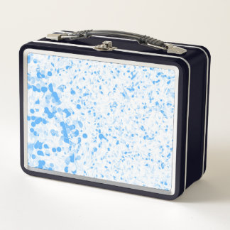 Lunch Box Texture de plaque - Bleu