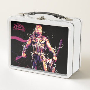 Lunch Box Thor Illustrated Character Art