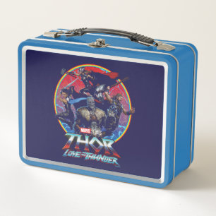 Lunch Box Thor : Love and Thunder Retro Group Graphic