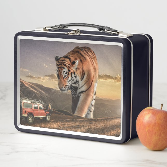 Lunch Box Tiger Art (En situation)