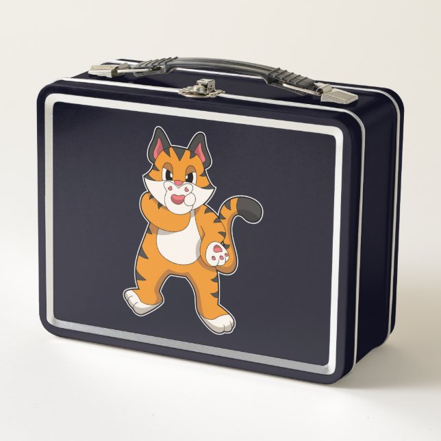 Lunch Box Tigre silencieux (Devant)