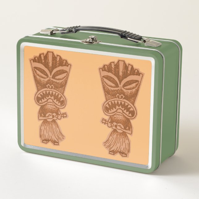 Lunch Box Tiki Ukulele (Devant)
