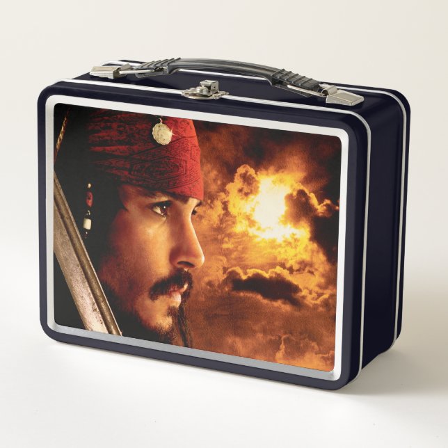 Lunch Box Tir de face latéral Jack Sparrow (Devant)