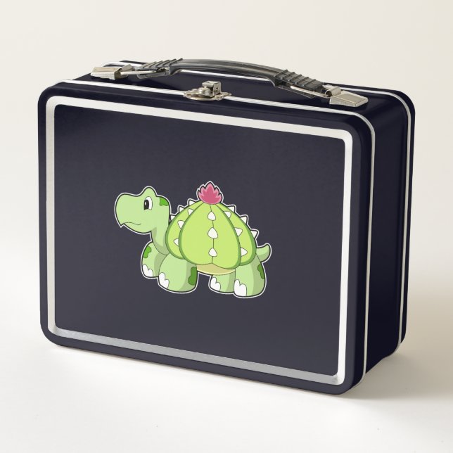 Lunch Box Tortue en cactus (Devant)