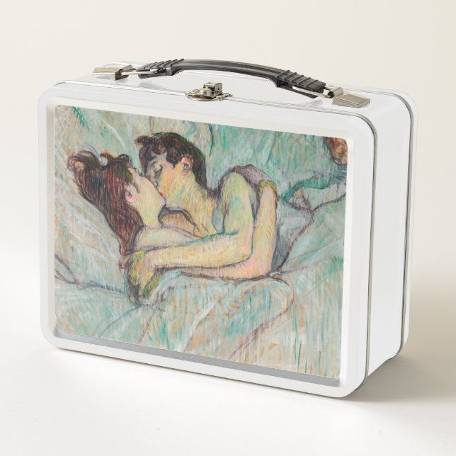 Lunch Box Toulouse-Lautrec - En Lit, Baiser (Devant)