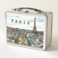 Tour Eiffel vintage des destinations | dans la vue