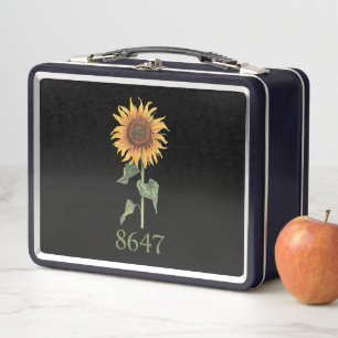 Lunch Box Tournesol 8647 86 47 Floral Bohème Anti Trump Subt