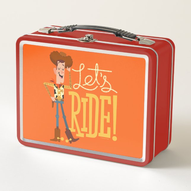 Lunch Box Toy Story 4| Illustration de Woody "Ride" (Devant)