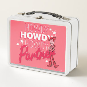 Lunch Box Toy Story  Woody "Howdy Howdy Howdy Partner"