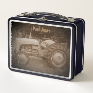 Lunch Box tracteur vintage Gray massey fergison 
