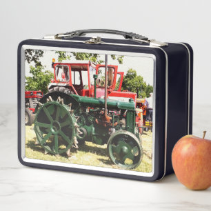 Lunch Box TRACTEURS vintages
