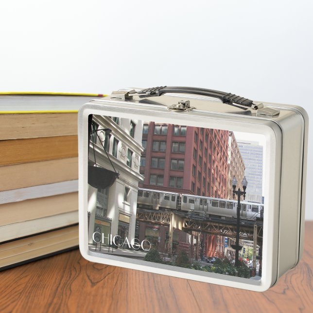 Lunch Box Train à boucle élevé de Chicago (In Situ Books)
