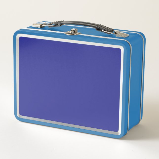 Lunch Box Transformez votre espace avec un bleu élégant (Devant)