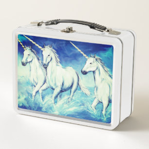 Lunch Box Trois licornes