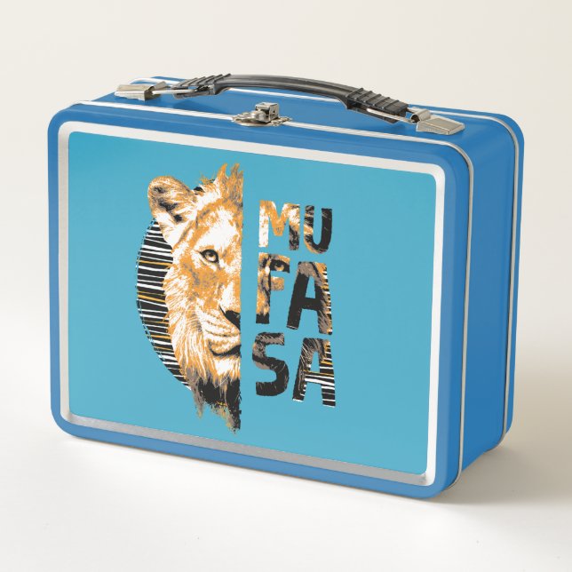 Lunch Box Typographie de Mufasa (Devant)