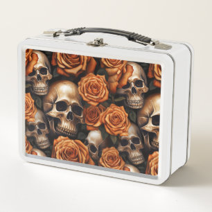 Lunch Box Un crâne et une série Rose 9