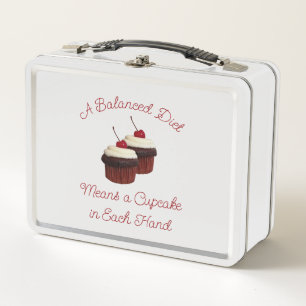 Lunch Box Un cupcake double chocolat délicieux et équilibré