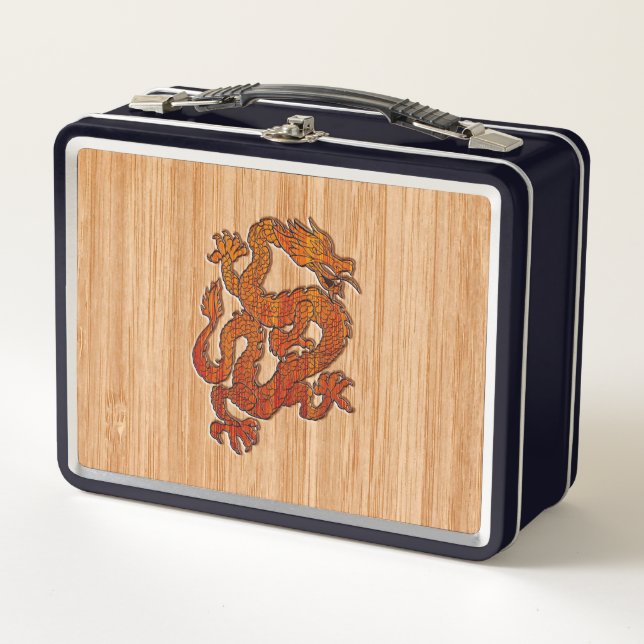 Lunch Box Un dragon en bambou (Devant)