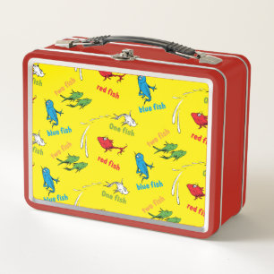 Lunch Box Un Poisson Deux Poissons Motif Jaune