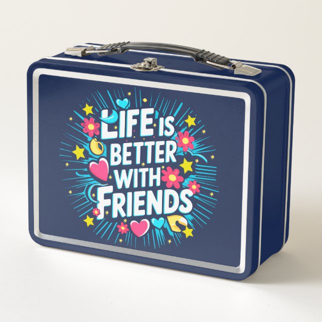 Lunch Box Une typographie vivante pour célébrer la joie des  (Devant)