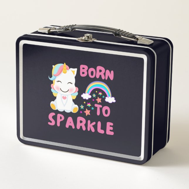 Lunch Box Unicorn Fan Club Magique Enfants (Devant)