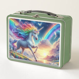 Lunch Box Unicorne arc-en-ciel