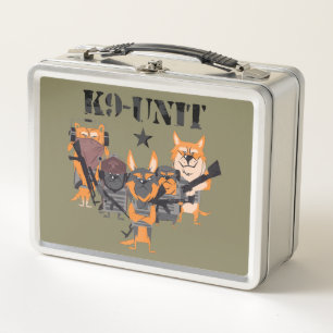 Lunch Box Unité de chiens de police K9