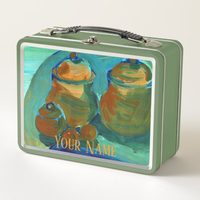Lunch Box Upload Your Painting | Turn Custom Art Image to  (Devant)