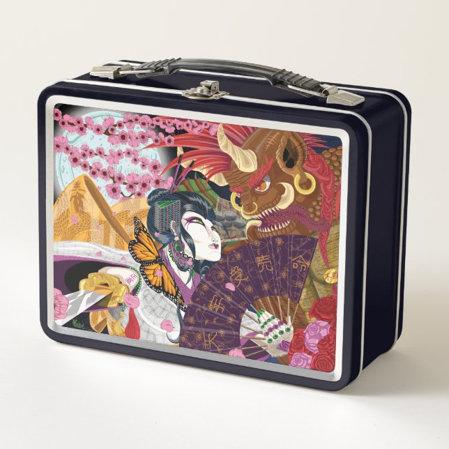 Lunch Box Uzume et l'oni avec le logo WS 2025 Actualiser (Devant)