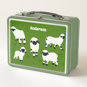 Lunch Box Valais Blaccusé Moutons Personnalisés Agriculteurs