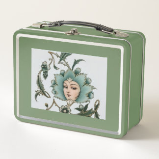 Lunch Box Valise de voyage Gol Banoo vert émeraude – Art per
