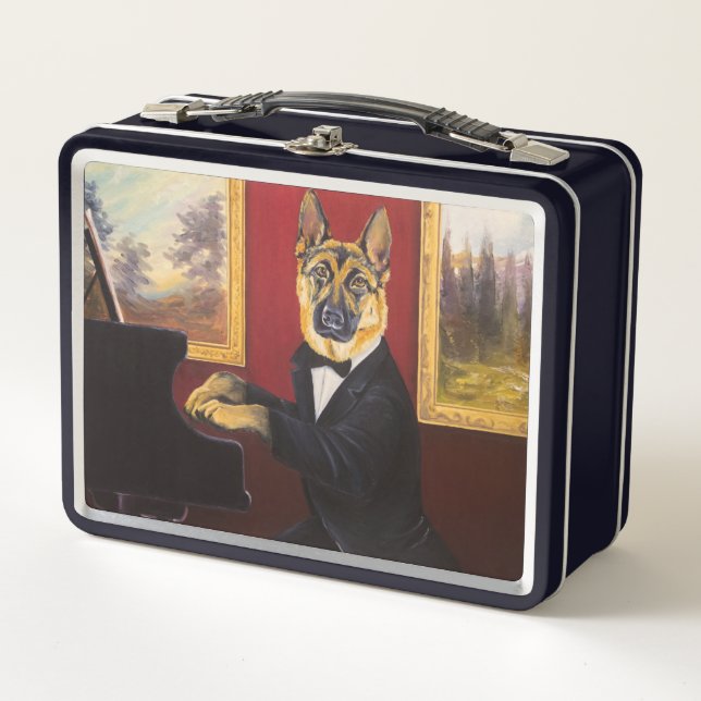 Lunch Box Valse de piano du berger allemand | (Devant)