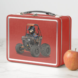 Lunch Box Véhicule tout-terrain UTV de dessin animé