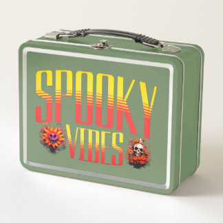 Lunch Box Vibes éffrayantes : Halloween Graphic Tee