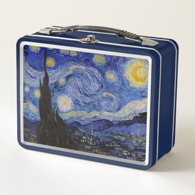 Lunch Box Vincent Van Gogh - La nuit étoilée (Devant)