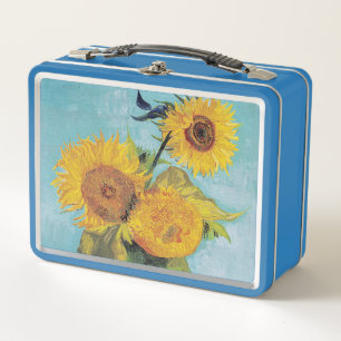 Lunch Box Vincent Van Gogh - Trois tournesols dans un vase