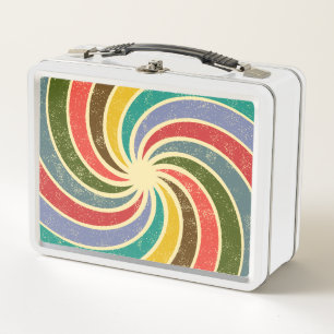 Lunch Box Vintage Grunge Abstrait Arrière - plan nettoyable.