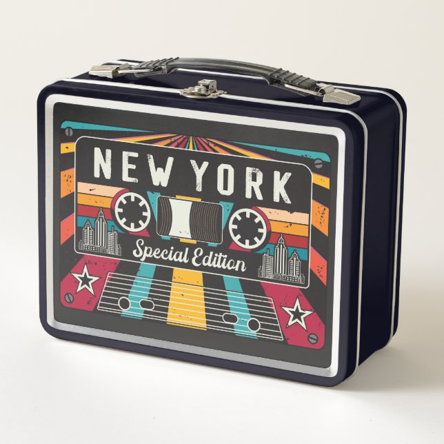 Lunch Box Vintage New York (Devant)