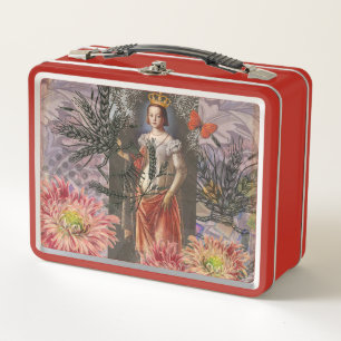 Lunch Box Virgo Femme Astrologie Whimsical Portrait