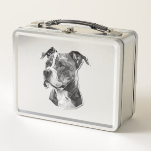 Lunch Box Visage de chien Pitbull