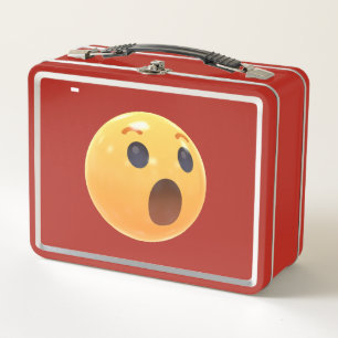 Lunch Box Visage d'emoji riant drôle