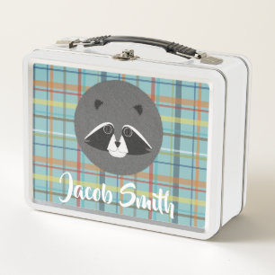 Lunch Box Visage du Raccoon de Woodland