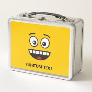 Lunch Box Visage souriant avec bouche ouverte